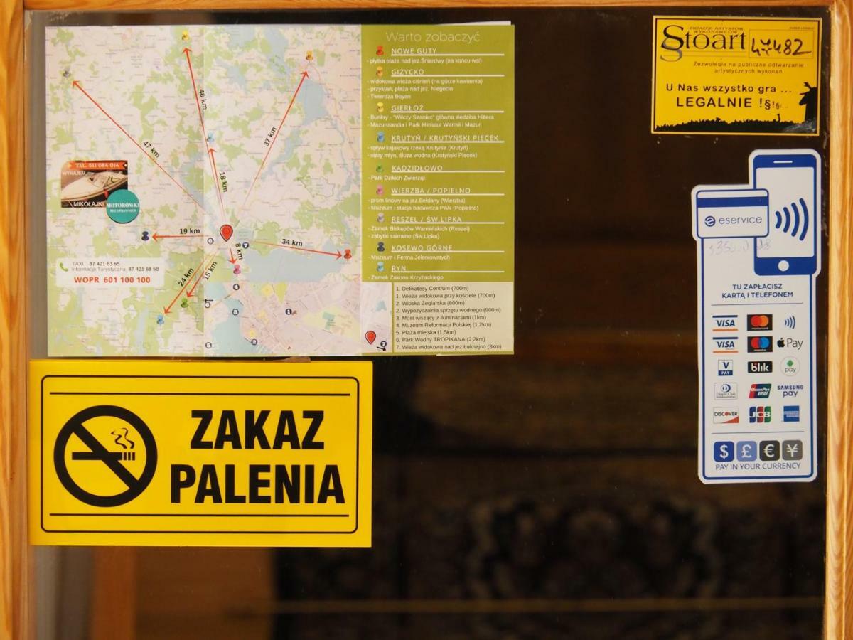 Pokoje Zabi Staw Mikołajki エクステリア 写真